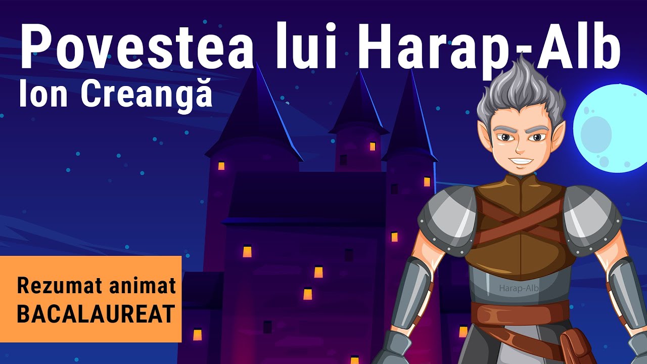 Povestea lui Harap Alb de Ion Creanga (Rezumat Animat)