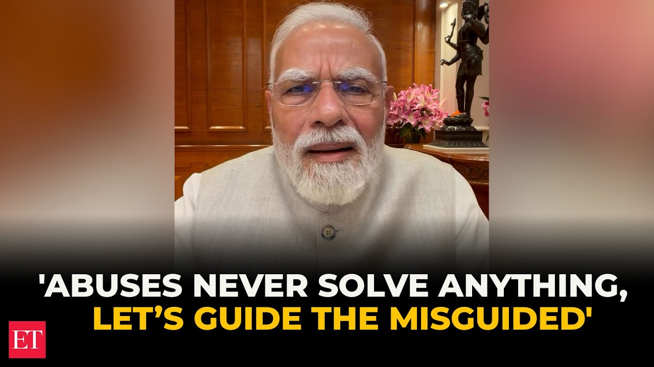 'Abuses never solve anything': PM Modi posts another insta video, forgives misguided youth