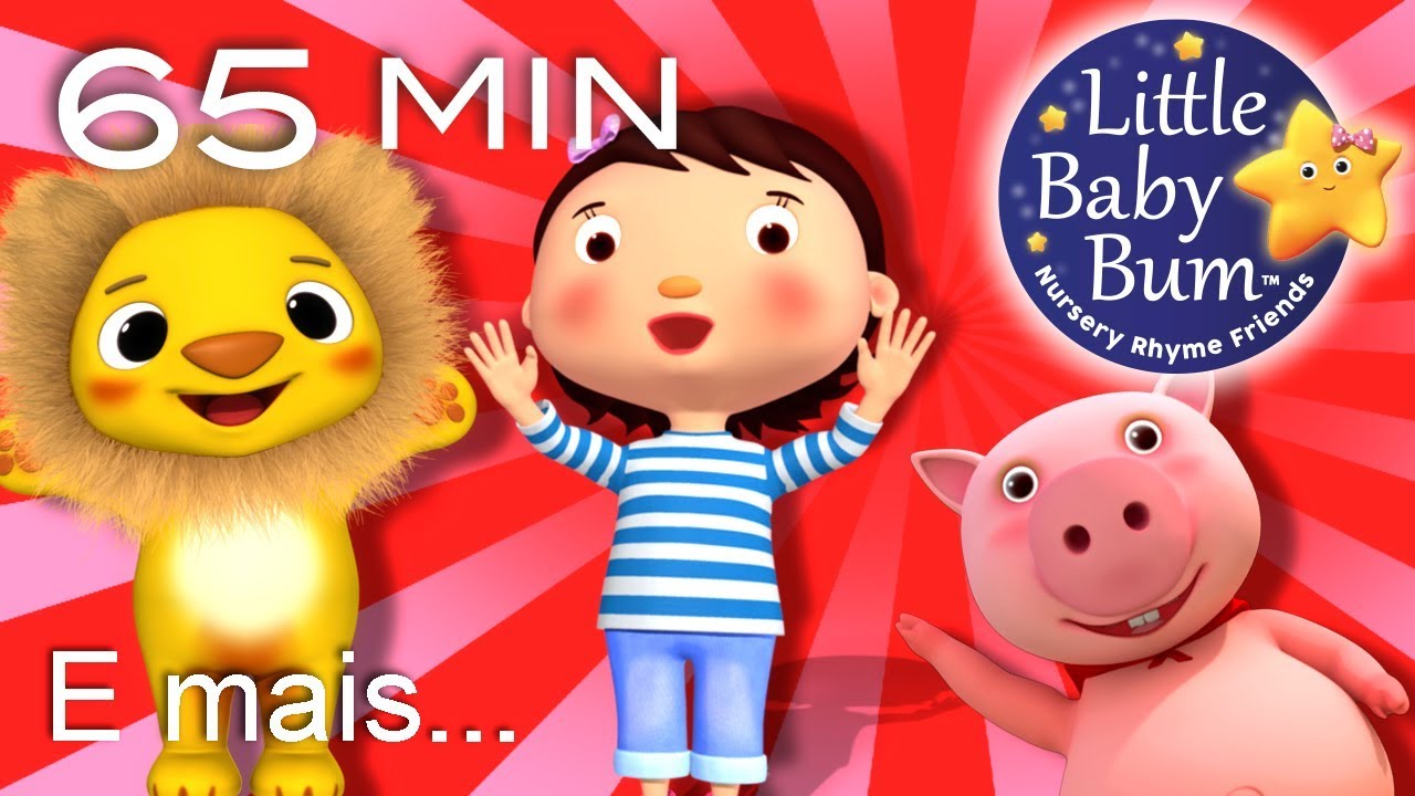 Canções infantis para cantar | E muitas mais Canções de Ninar | LittleBabyBum!