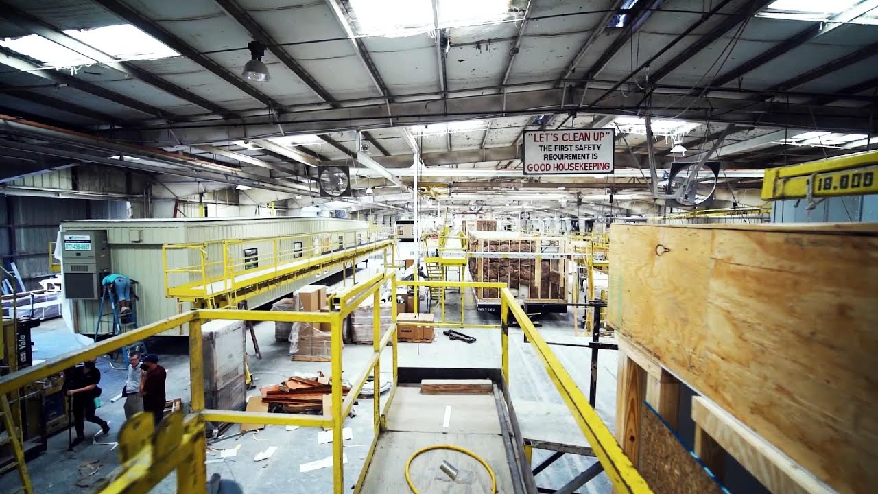 INCREDIBLE How Modular Buildings Are Built - The Modular Building Manufacturing Process