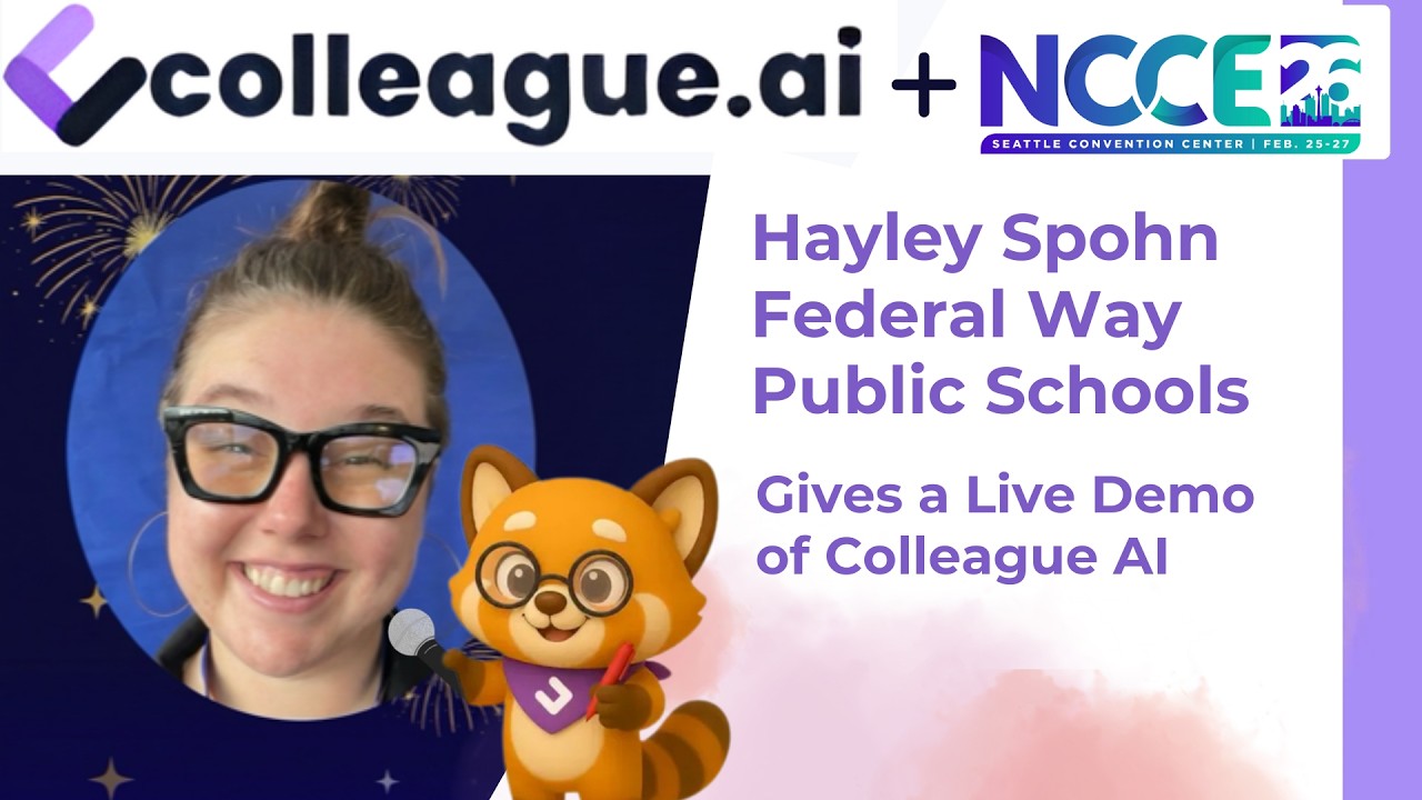 Colleague AI + NCCE: Innovative Educator Award - Hayley Spohn