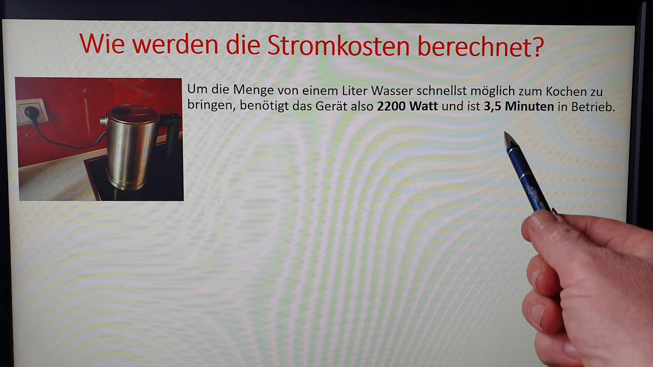 Berechnung von Stromkosten