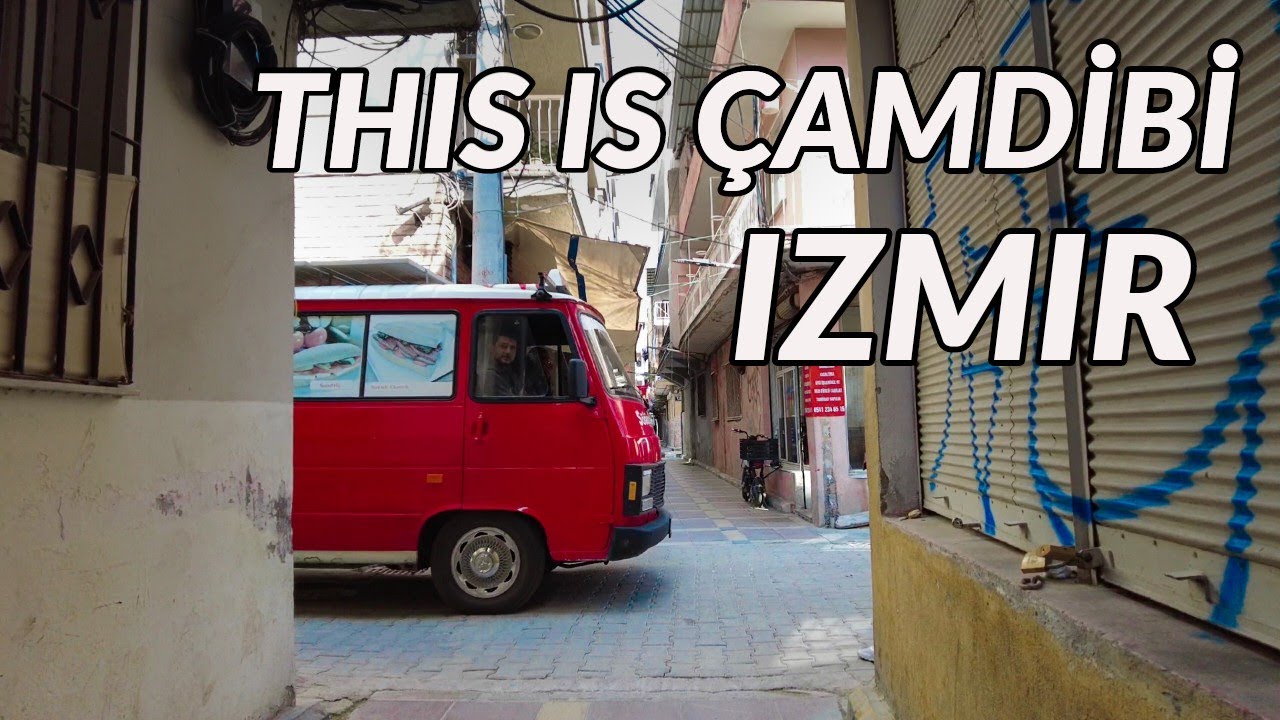 Izmir Turkey 2023 Amazing Alleys & Local Market in Çamdibi Neighborhood 4K 60fps Walking Tour