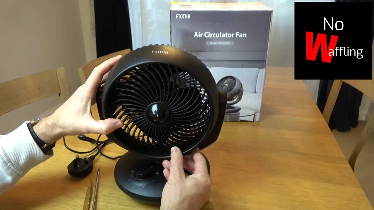 Как ОЧИСТИТЬ вентилятор Amazon FTOTHH XD 1589F с уровнем шума 22 дБ &mdash; руководство для начинающих