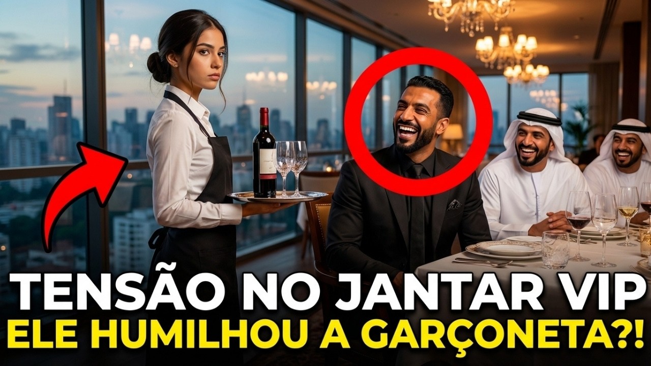 O BILIONÁRIO PEDIU CONSELHO FINANCEIRO EM ÁRABE PARA RIR DELA… MAS FICOU CHOCADO COM A RESPOSTA!