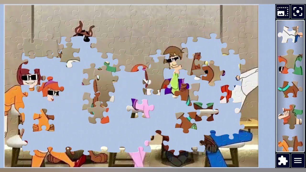 Scooby-Dooby-Doo goes to school👓👀🧑‍🤝‍🧑👭🐕✨️🪄//jigsaw puzzles🧩//jigsaw puzzles journey🧩//puzzlesArt🧩//