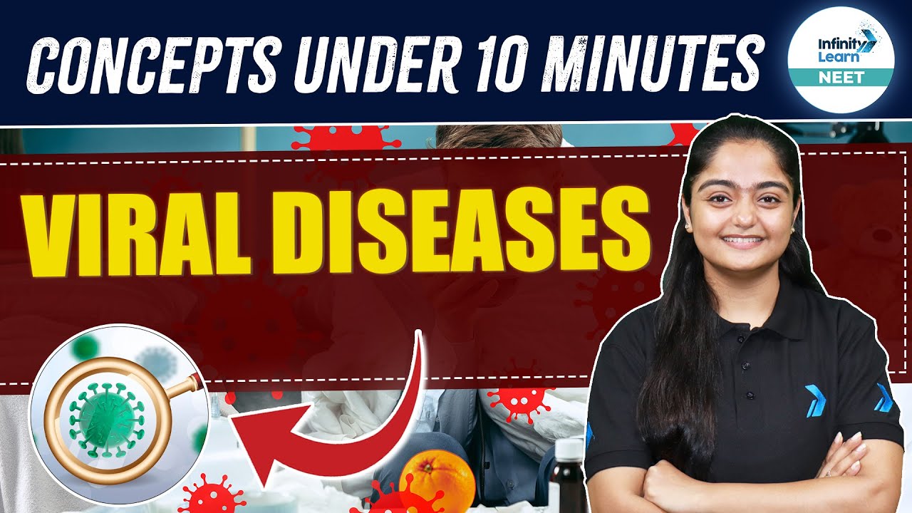 Learn Viral Diseases: Human Health and Disease | NEET 2025 | Class 11 Biology |