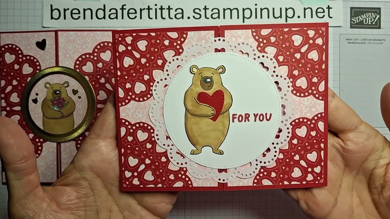 Adorable Valentine Cards Using Lovely Doilies #stampingup