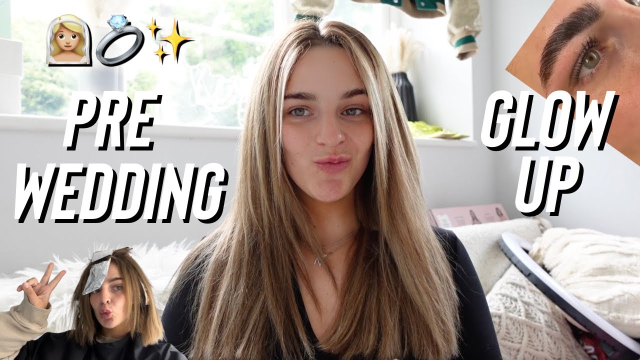 WEDDING PREP!!! PRE WEDDING GLOW UP & PACK WITH ME 👰🏼‍♀️💍✨