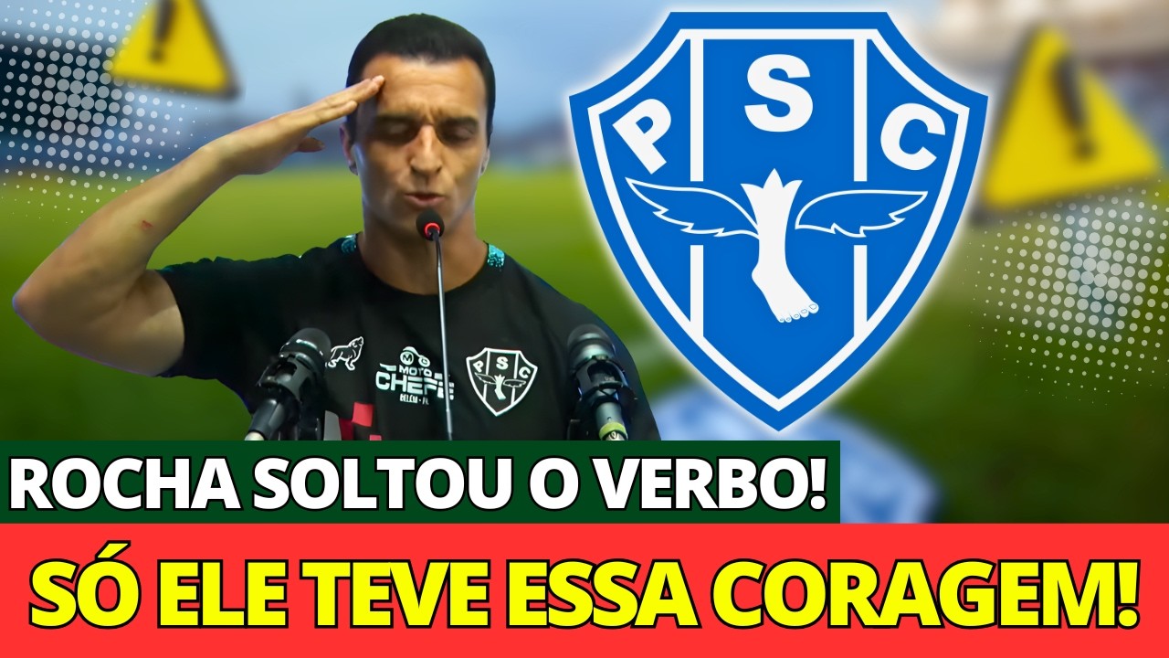 🔵⚪ ELE DISSE TUDO! A CONFISSÃO DE JÚNIOR ROCHA APÓS PAYSANDU 3X1 PORTUGUESA! PAYSANDU SC
