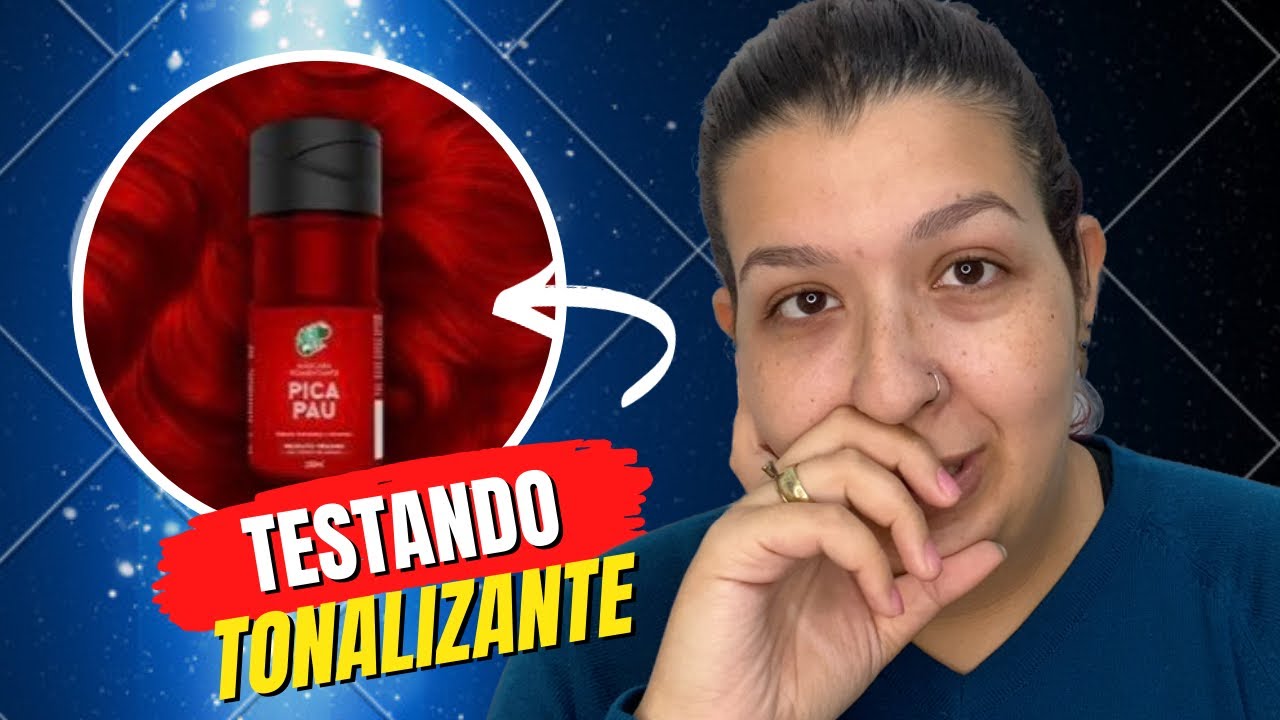 Testando o Tonalizante Pica Pau - Kamaleão Color  |  Thamires Muraro