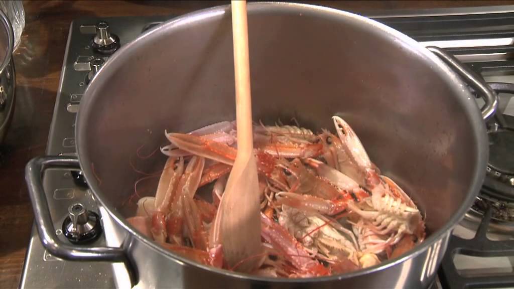Jomfruhummer suppe
