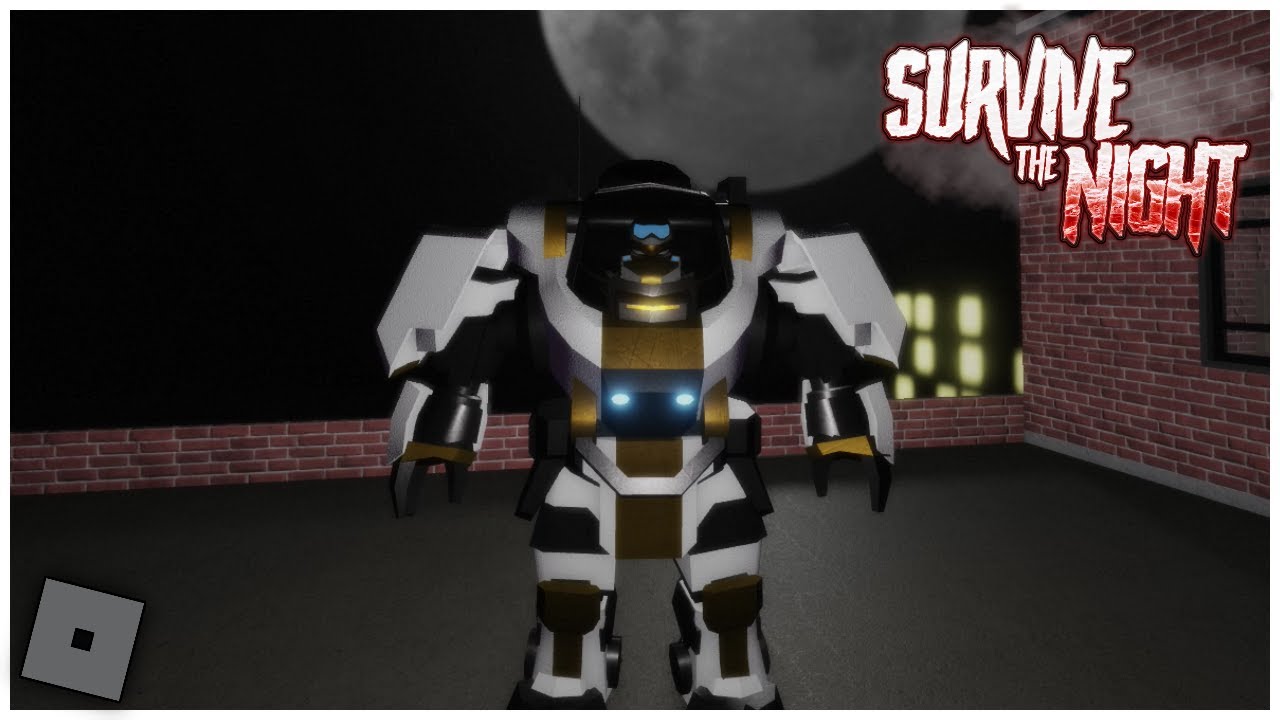 Roblox Survive The Night - Tech Mech (Slasher Skin Showcase)