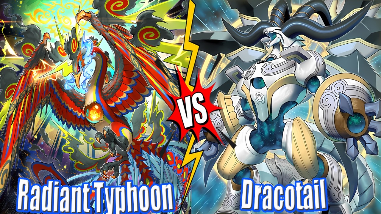 Radiant Typhoon vs Dracotail Branded & Dracotail vs Dracotail - NEW BANLIST DB Yu-Gi-Oh!