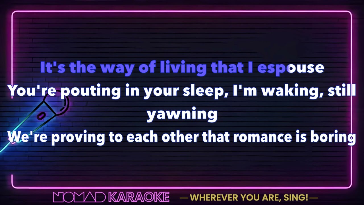 Los Campesinos! - Romance is Boring (Karaoke)