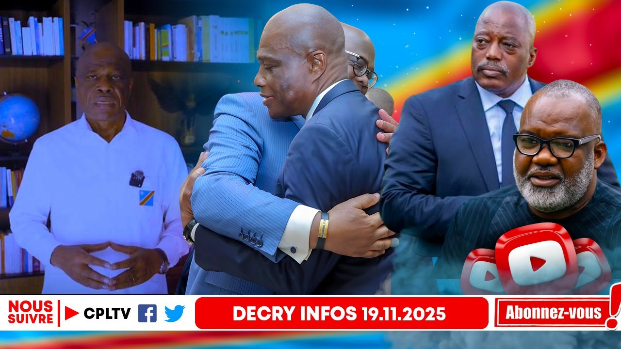 DECRY INFO 19.11.25, EST,QD DOHA COPIE KABILA.M.FAYULU,LE FAUX DU JEU.FATSHI E NANGA,2E ROUND A LOME