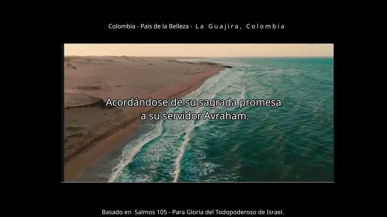 CANCIÓN “  La Promesa para Yisrael  ”  Basado en Salmos 105