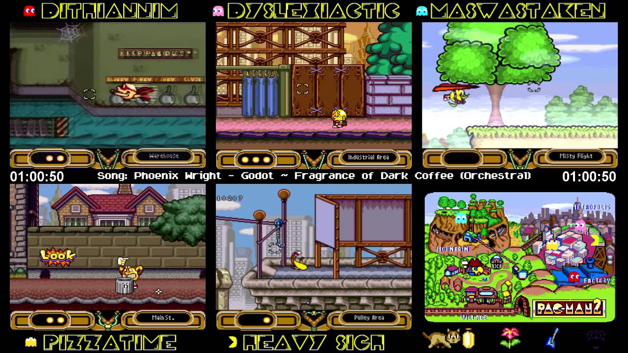 The Most Bi-Polar Chill Race: Pac-man 2: The New Adventures