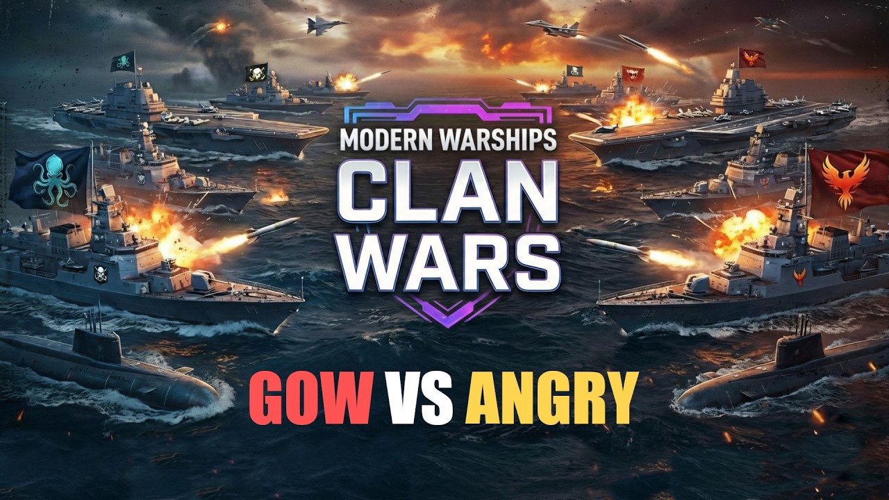 Clan Wars. GOW vs ANGRY