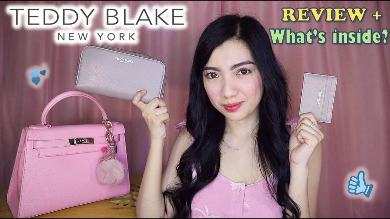 What's Inside My Most Expensive Wallet? Designer Wallet & HandBag From Teddy Blake New York