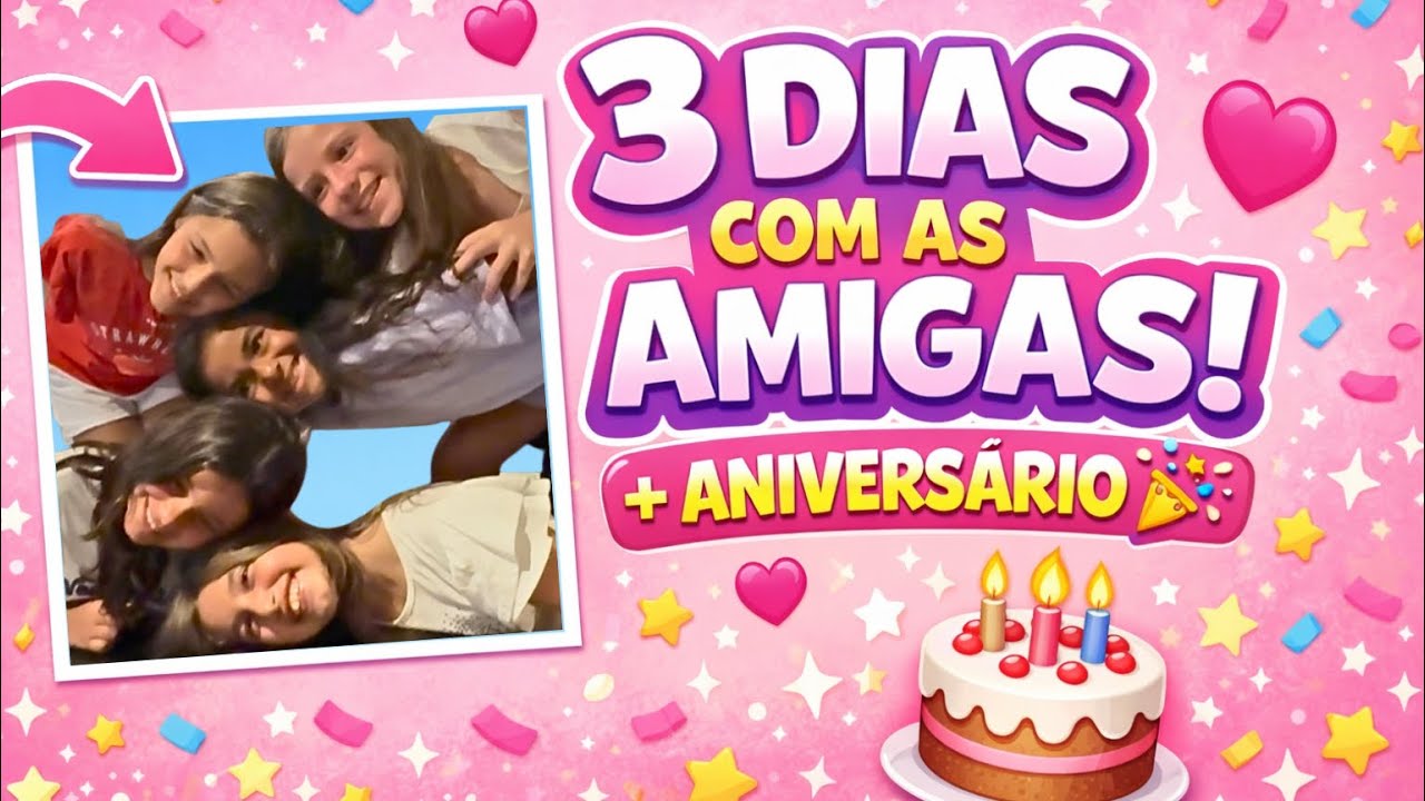 FINAL DE SEMANA INCRIVEL + ANIVERSÁRIO DA NICOLLE 🎉🌴