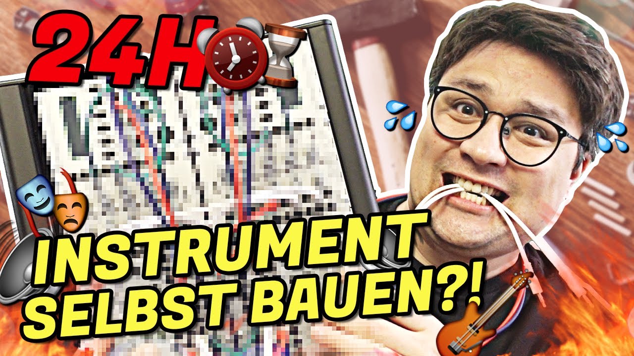 24H SYNTHESIZER SELBST BAUEN?! - Selbstexperiment | Vincent Lee