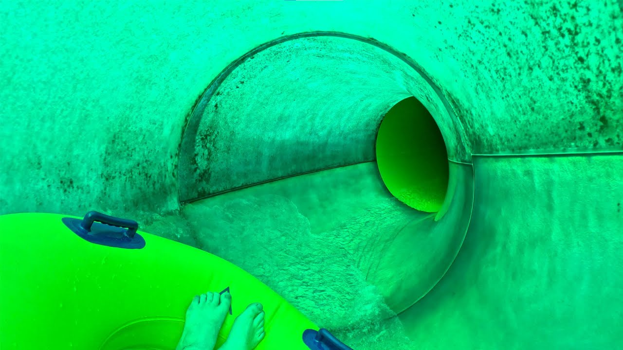 Fast Turbulence Water Slide at Calypso Water Park