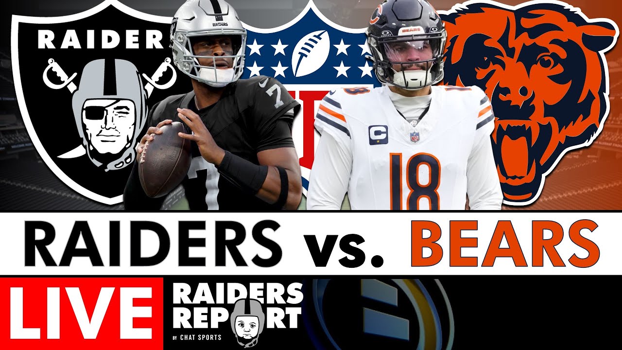 Raiders vs. Bears Live Stream Scoreboard, Free Watch Party Play-By-Play | NFL Week 4 On CBS