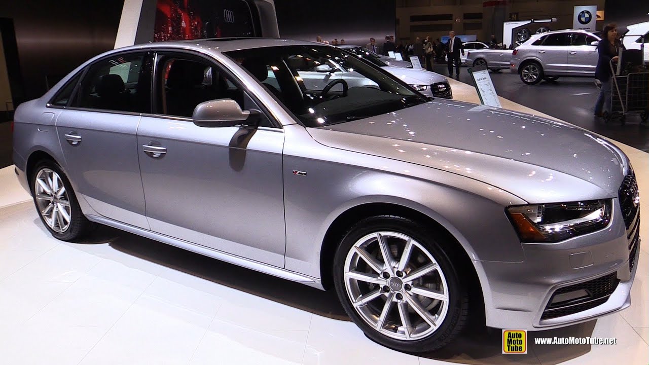2015 Audi A4 2.0 TFSi Quattro S-Line - Exterior and Interior Walkaround - 2015 Chicago Auto Show