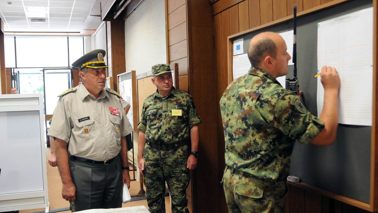 General Diković na vežbi Timok 2018 podržanoj simulacijama