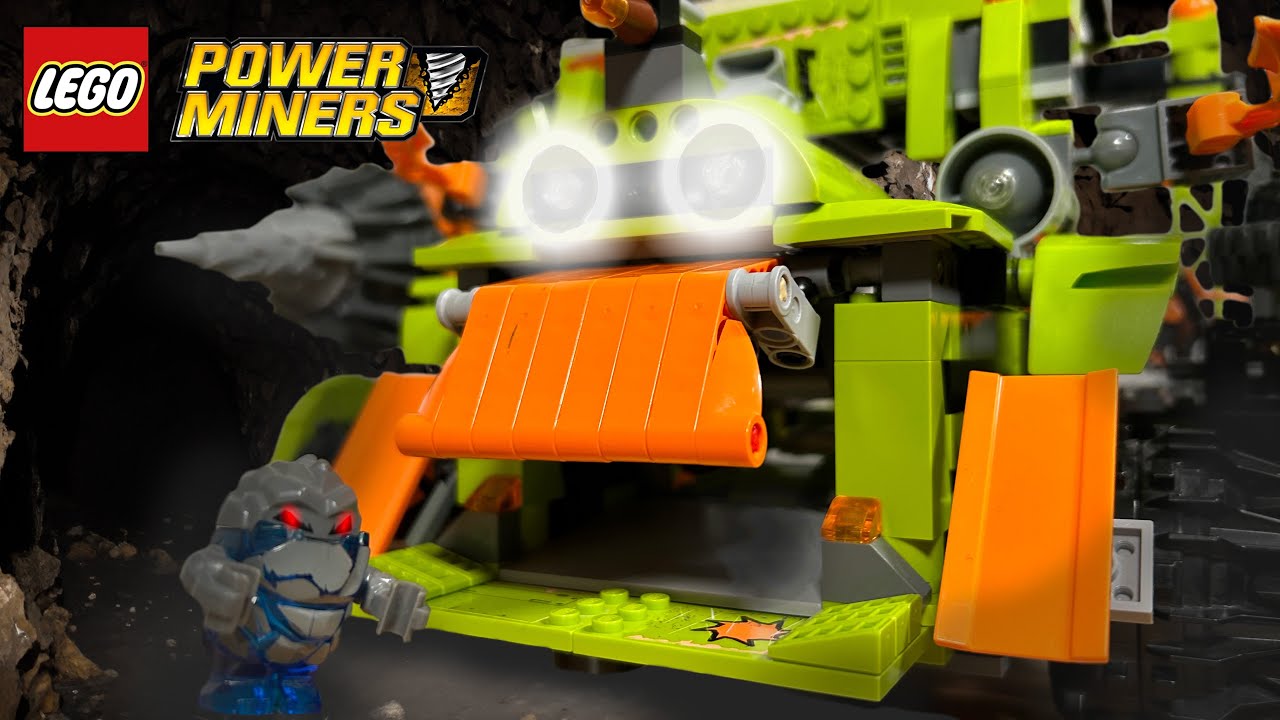 I Built The Biggest Lego Power Miners Vehicle Ever!!! (Alternate build)