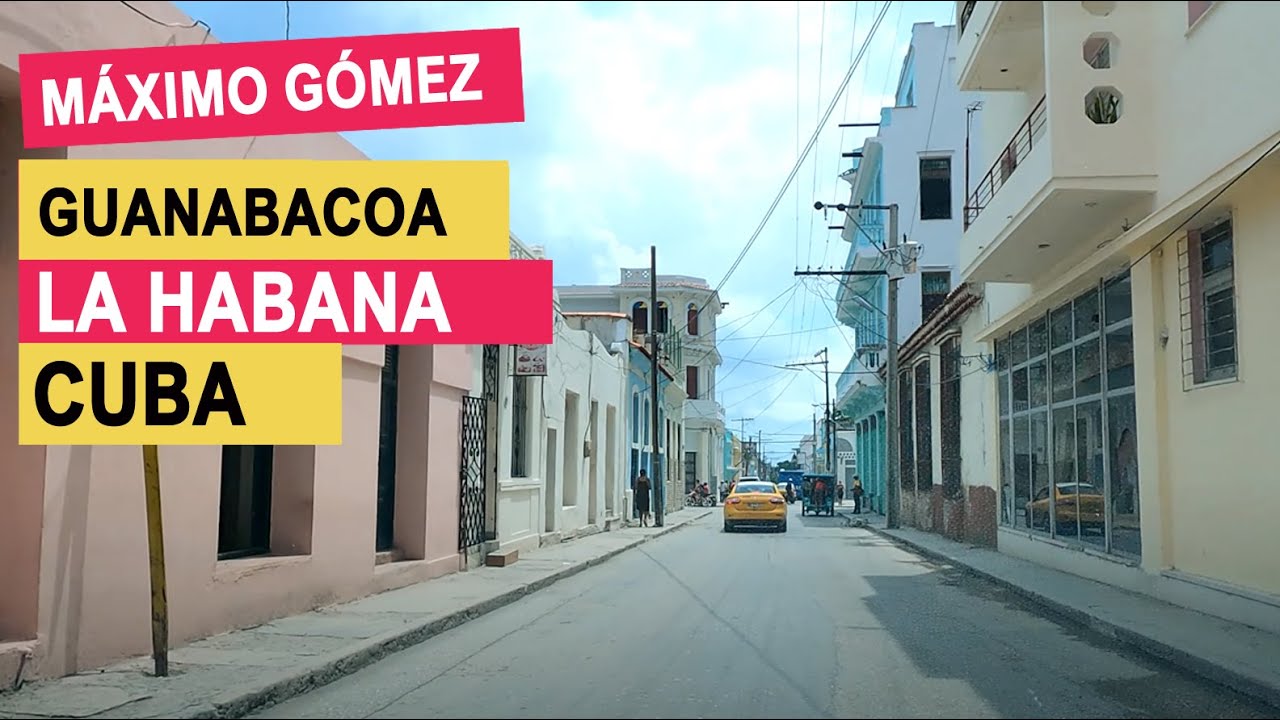 Video de Guanabacoa #1 - Manejando por la Calzada de Guanabacoa, La Habana Cuba