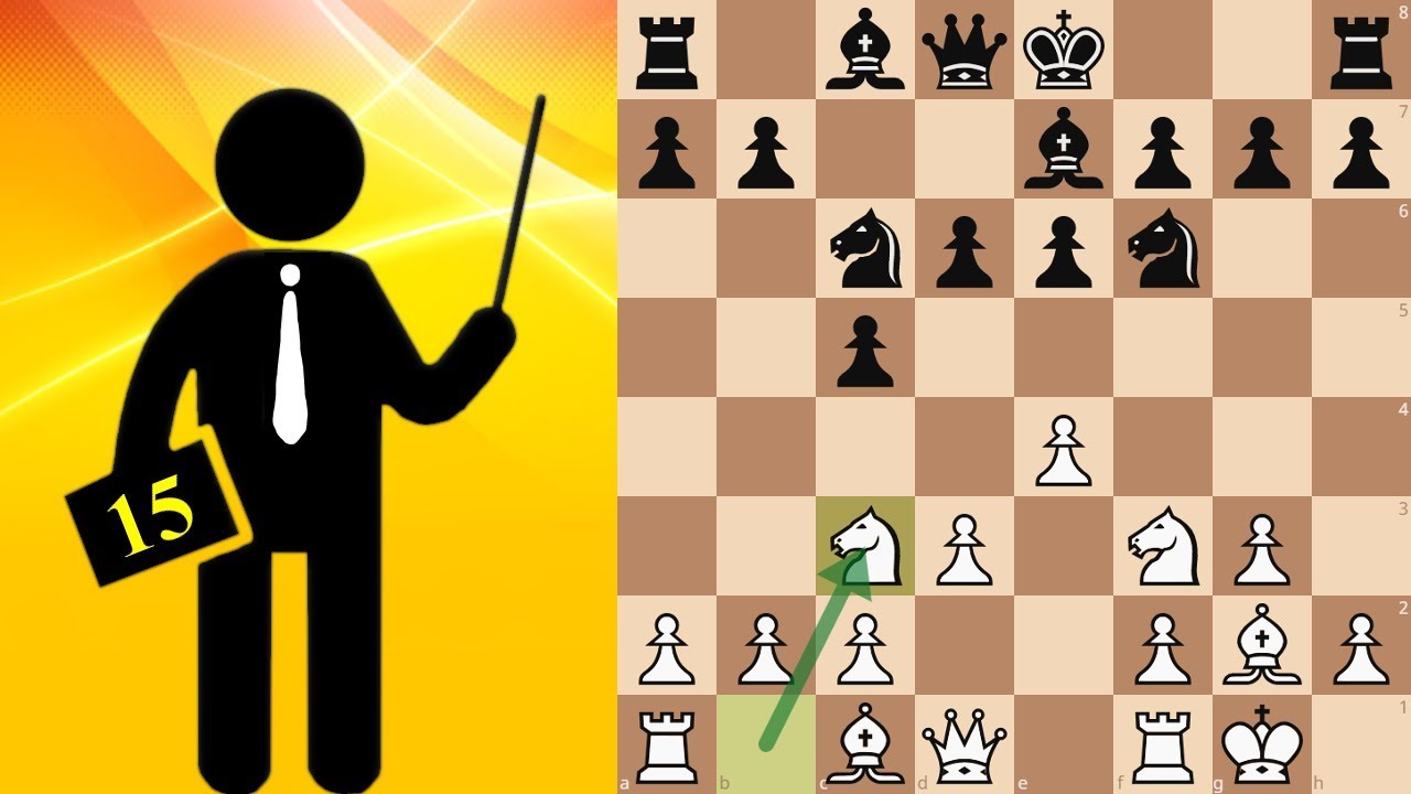 Атака староиндийской защиты с Кc3 — Стандартные шахматы #15