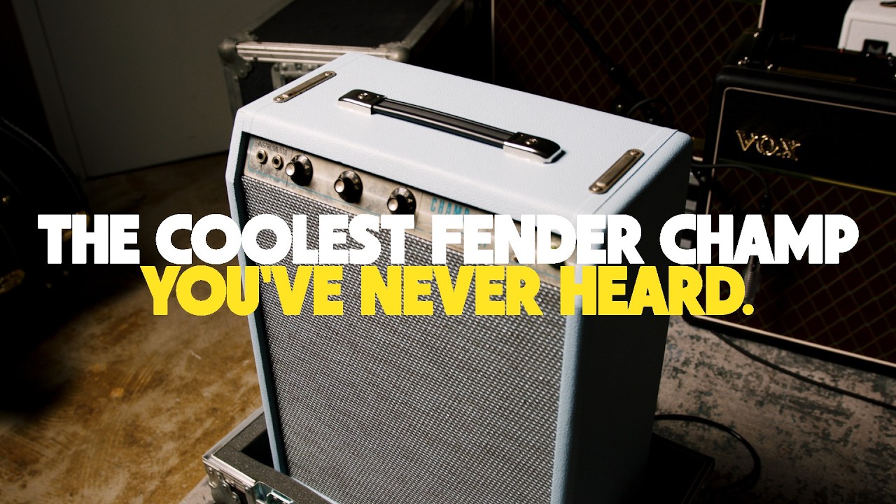 Самый крутой Fender Champ, который вы никогда не слышали
