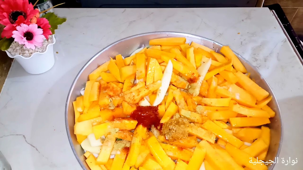 طريقة تحضير القرعة في الفور صحية،👌 ولديد💯