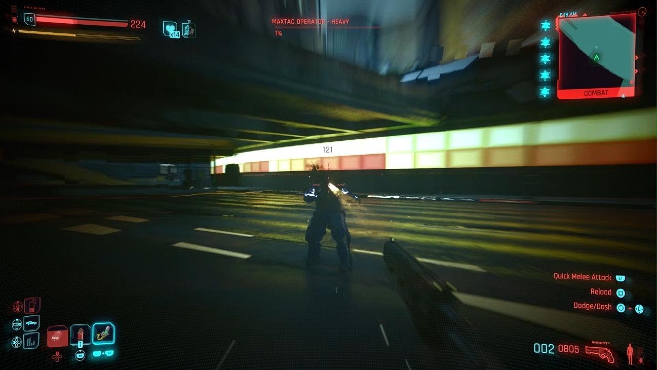 Cyberpunk 2077 - Gunslinger gameplay 22 (Very Hard): MaxTac