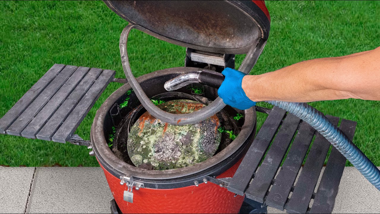 Cleaning the NASTIEST Grill I've ever seen