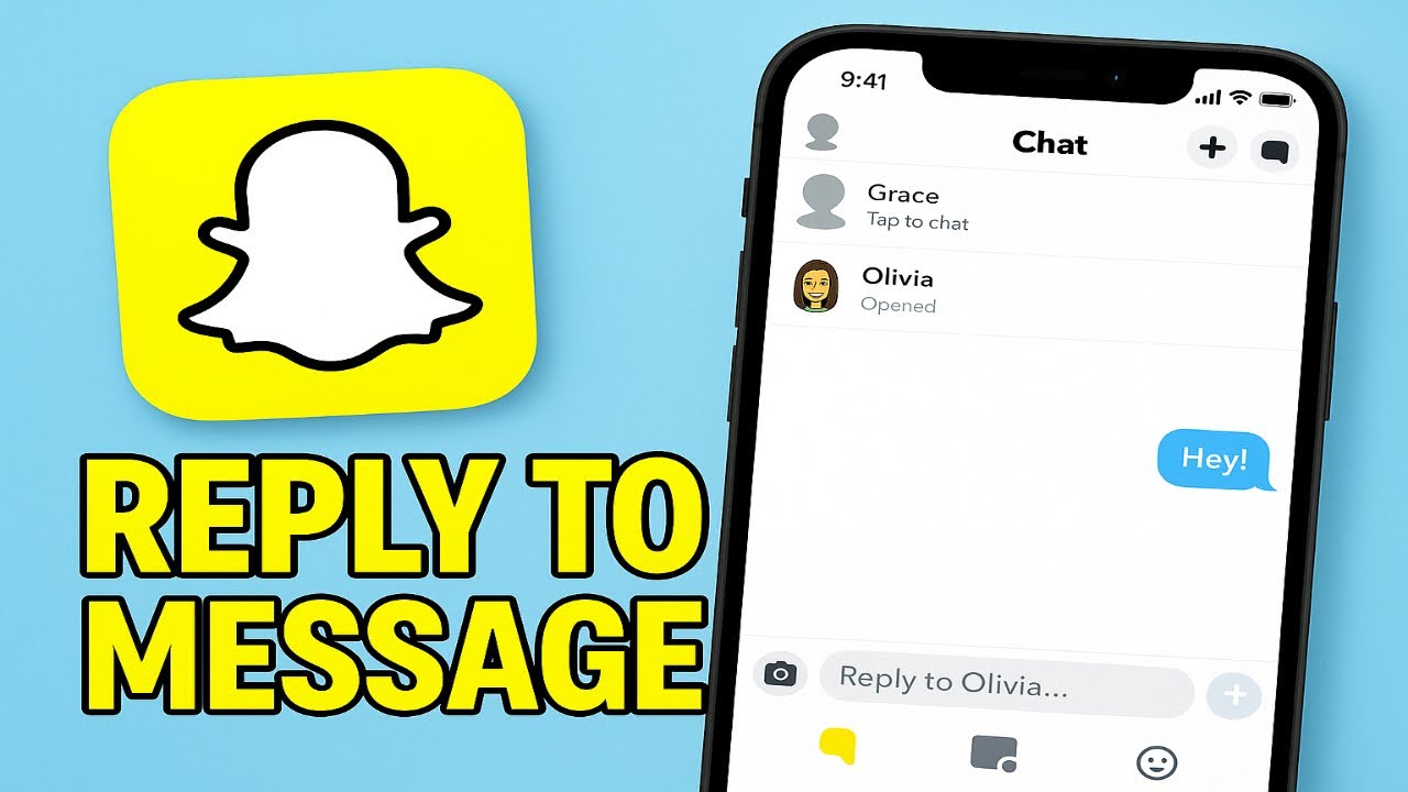 Как ответить на сообщение в Snapchat (2025)