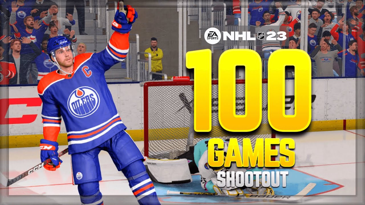 Я сыграл 100 игр в режиме сетевых буллитов в NHL 23... вот что произошло!