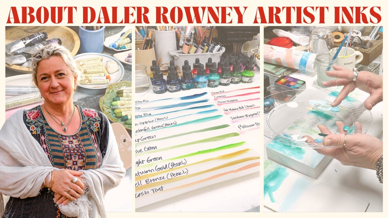 Everything You Need to Know about  Daler Rowney Artist Inks