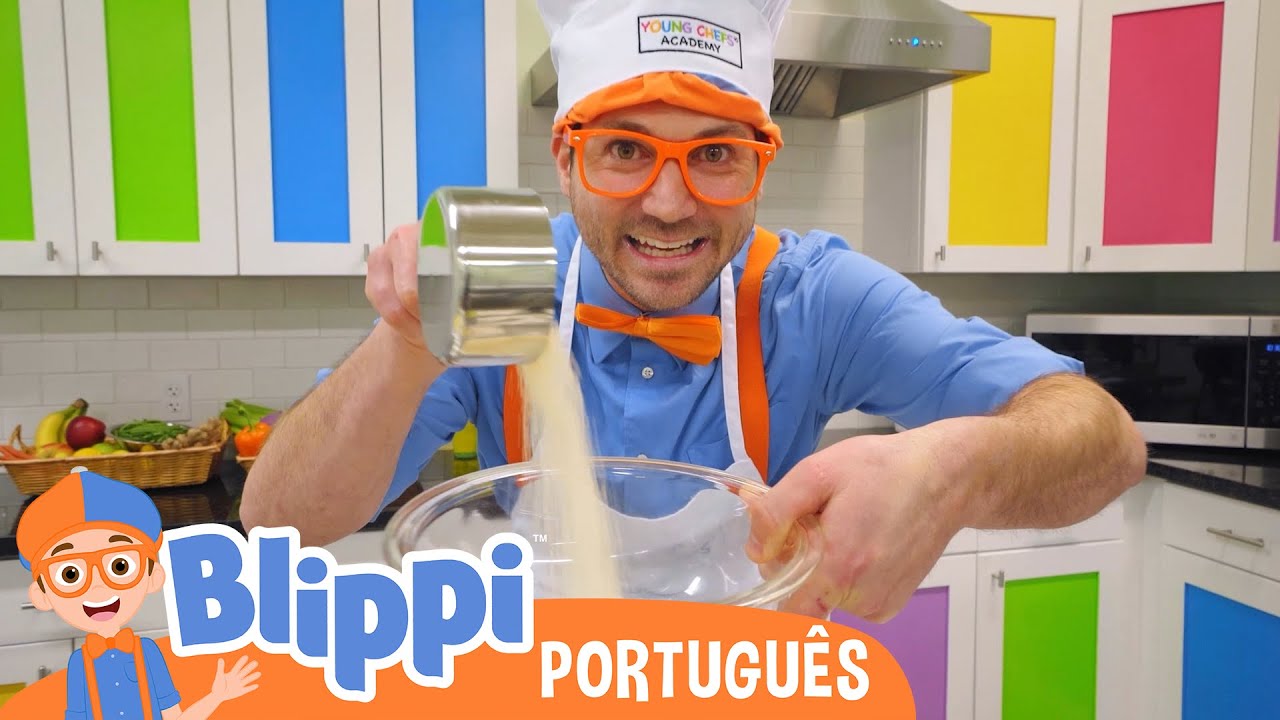 Cozinhando com o Blippi | +mais Vídeos Educativos para Crianças | As Aventuras de Blippi
