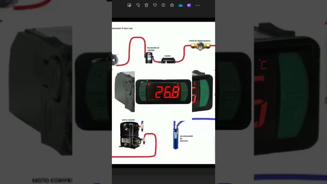 Deshielo por gas caliente parte 1 #refrigeracion #corrienteelectrica #aireacondicionado
