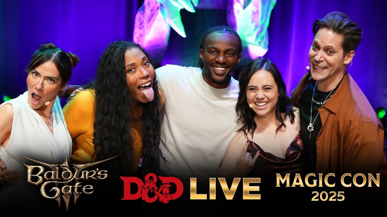 Baldur's Gate 3 Cast Plays D&D Live | With Astarion, Karlach, Lae'zel and Wyll | Magic Con 2025
