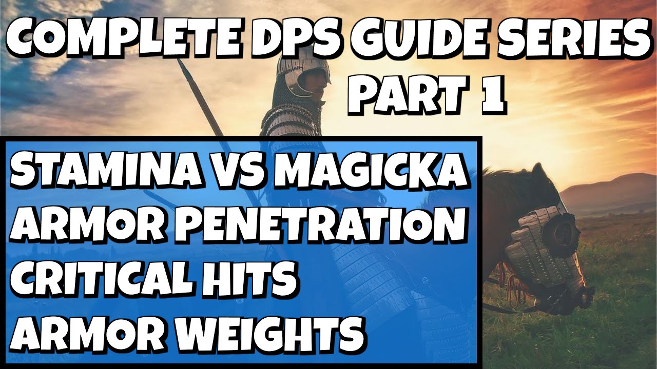 PvE Damage Dealer (DPS) Guide (Some of this info is outdated now) | Elder Scrolls Online