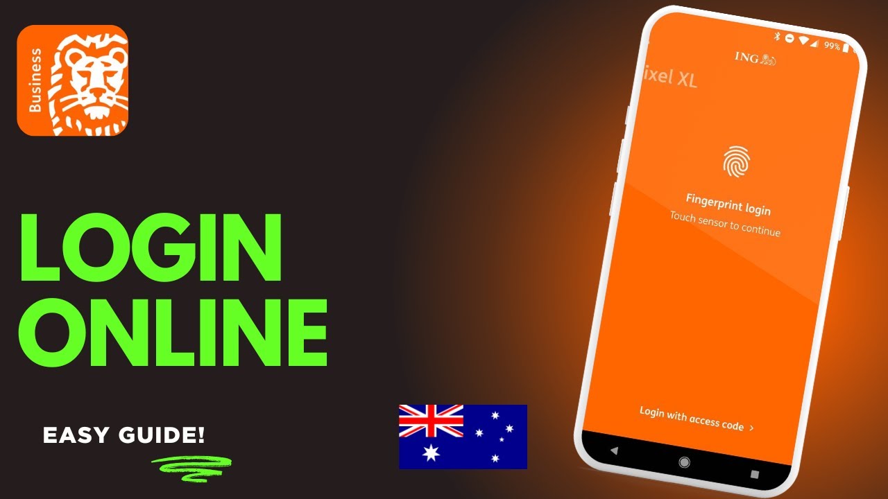 Как войти в систему онлайн-банкинга ING Australia — Австралия!