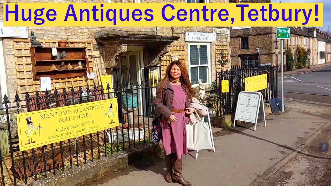 My trip to Top Banana Antiques Centre, Tetbury, & ancient Rollright Stones, Oxfordshire border.
