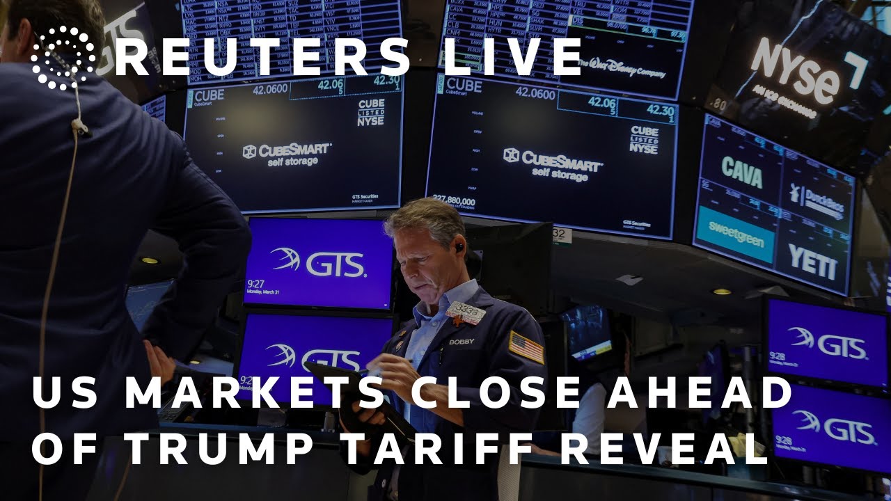 LIVE: Markets close ahead of Trump’s tariff reveal