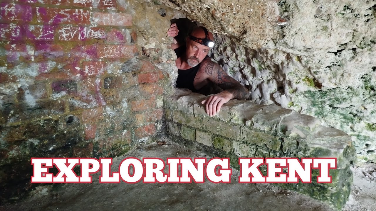 HIDDEN  TUNNELS IN  ST MARGARETS BAY IN KENT 