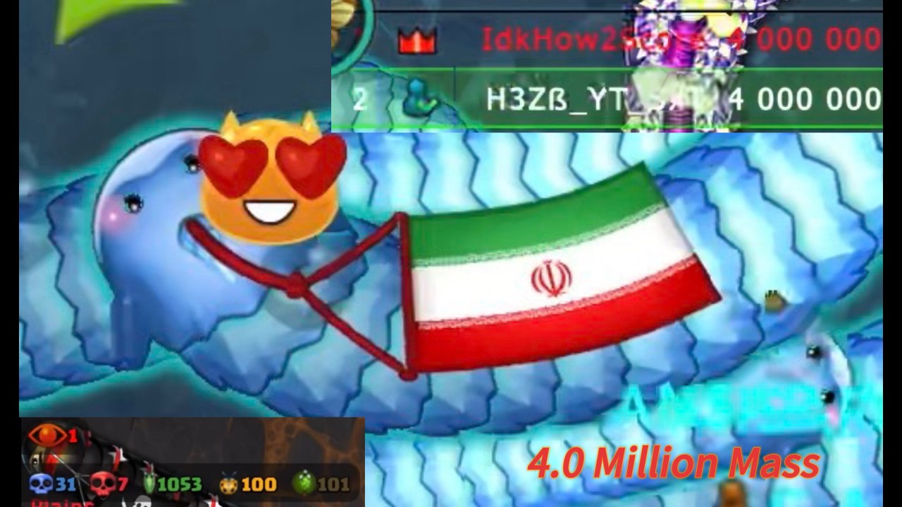 4.0 Million Mass Little big snake 🐍 🔥 By H3Zß YT #1 🎉 NO MAX PETS-Three times in dungeon