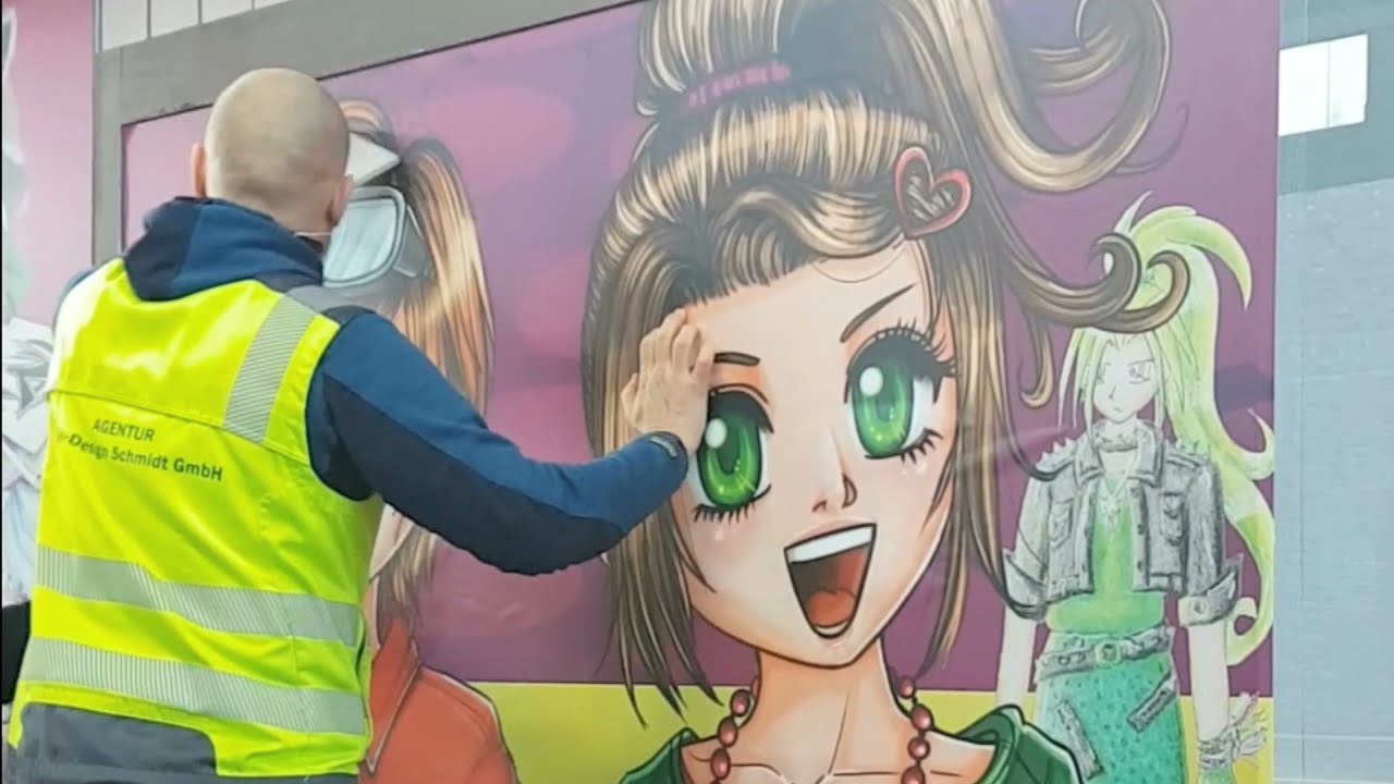 Manga Düsseldorf - Manga Hamburg DB. Hauptbahnhof Düsseldorf Gleis 4